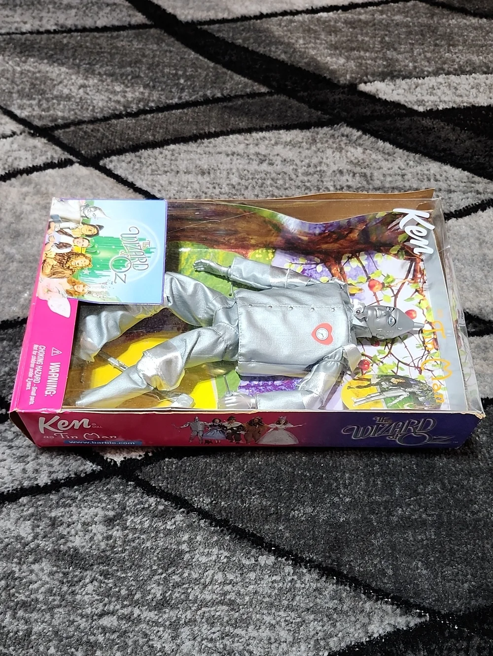 1999 MATTEL WIZARD OF OZ COLLECTOR EDITION KEN AS TIN MAN DOLL #25815